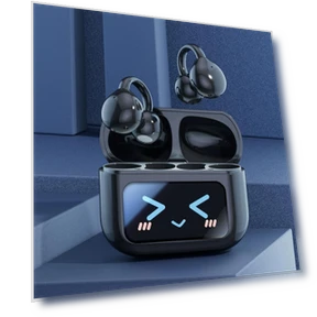 Open Ear Clip-On Wireless Headphones — In-Ear Headphones, Junmaocun