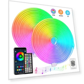 RGB LED Neon Lights — LED Strips, Modern Home Furnishing