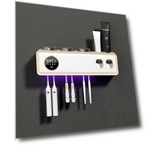 Smart Wall-Mounted Toothbrush Holder — Toothbrush Holders, VantaGoods