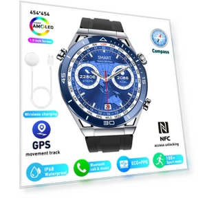 Smart Watch with ECG+PPG — Smartwatches, Tiktop2