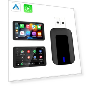 Wireless CarPlay Android Auto Adapter — Car Essentials, Rustic Elegance House