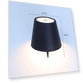 Wireless Touch Control Bottle Table Lamp — Desk & Table Lighting, Elbulbo