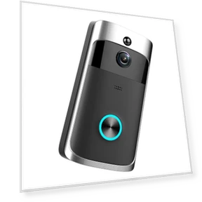 1080P Wi-Fi Smart Wireless Doorbell — Smart Home Security, School Supplies Office Supplies