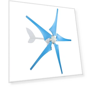 5-Blade Wind Turbine Kit with Power Controller — Solar Charging Solutions, Koogeelife