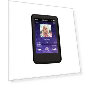 Bluetooth MP3/MP4 Touch Screen Mini Portable Music Player — Portable Media Players, Holland Ham