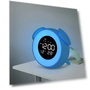 Digital Smart Alarm Clock with Night Light — Alarm, DC-HOME Textile
