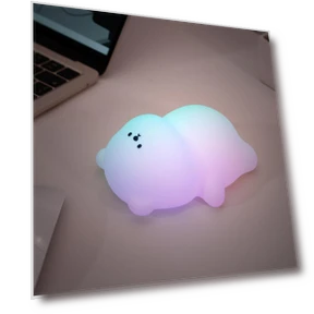 LED Panda Night Light — Night Lights, DC-HOME Textile