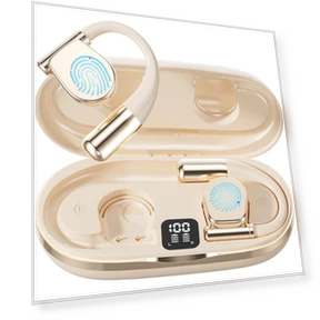 Real-time AI Translator Earbuds — Language Translators, Junmaocun