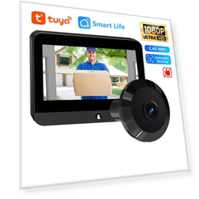 Smart 1080P Wi-Fi Mini Security Camera — Smart Home Security, Qichuanxin