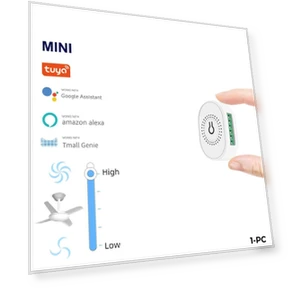 Smart Ceiling Fan Speed Switch — Ceiling Fan Wall Controls, Melery