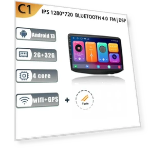 Android 13 GPS Navigation Touch Screen 4G Car Multimedia Radio Receiver — Navigation & GPS Accessories, AutoSphere