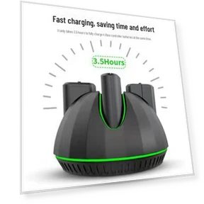 Charging Dock for Xbox Series X|S Controller with Four Batteries — Power Accessories, StrideBox