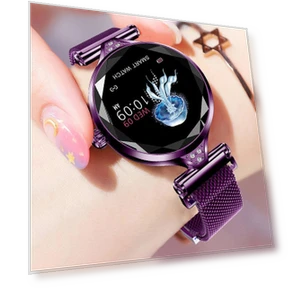 Fashion Women's Color Screen Smart Sports Fitness Bracelet — Wearable Accessories, OutsideWorld