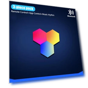 Hexagonal Quantum LED RGB Smart Night Light — LED Strips, Explorer Outdoors