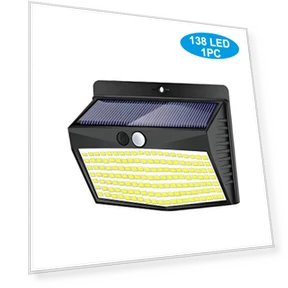 LED Solar Lights Outdoor Solar Motion Sensor Wall Lights — Outdoor Security & Flood Lighting, Explorer Outdoors
