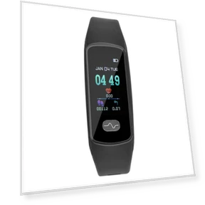 Smart Fitness Band with ECG & PPG Heart Rate Monitoring — Wearable Accessories, OutsideWorld