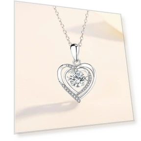 Smart Heart Necklace — Smart Jewelry, Original jewelry design