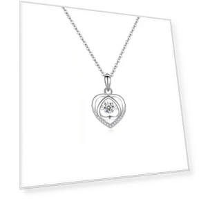 Smart Heart Necklace — Smart Jewelry, Original jewelry design