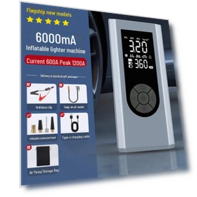 Smart Multi-Functional Air Pump and Emergency Power Supply — Inflation Devices, Apex Gear