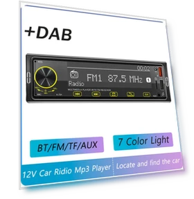 1 Din MP3 Player for Car with DAB Digital Radio — Car Installation Essentials, AutoSphere