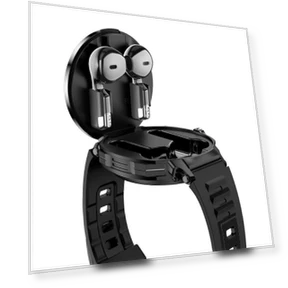 2-in-1 Bluetooth Earphone Smart Call Watch — Smartwatches