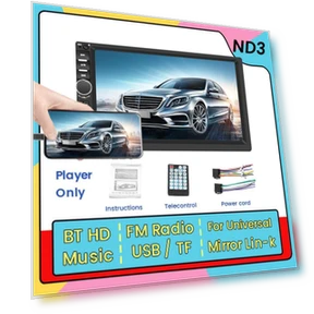 7-inch HD Touchscreen Universal Car Radio Receiver — Stereo Receivers, AutoSphere