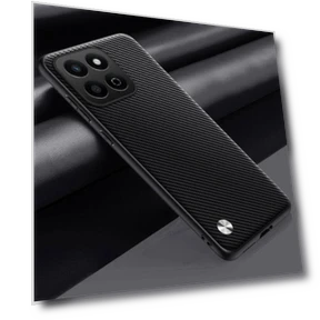 Carbon Fiber PU Leather Phone Case — Phone Accessories, 3C Goodbuy