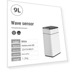 Smart Induction Trash Box — Kitchen Cans, Dental Clinic