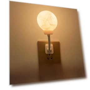 Smart Moon Night Light with Voice Control and Timer — Night Lights, Got Now