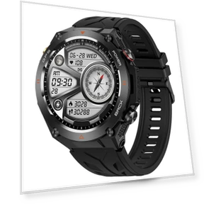 Smartwatch with Health Monitoring and Bluetooth Calling — Smartwatches, Senbono