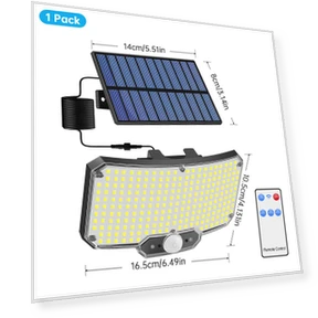 Solar Lights Outdoor With 3 Modes Motion Sensor — Outdoor Security & Flood Lighting, AutoSphere