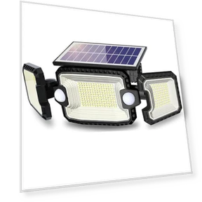 Solar Outdoor Light with Motion Sensors — Outdoor Security & Flood Lighting, AutoSphere