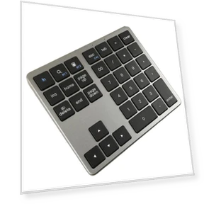 Wireless Bluetooth Dual-Mode 35-Key Silent Digital Keyboard — Keyboards, StrideBox