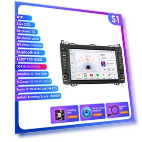 8-inch Car Stereo with Wireless CarPlay and Android Auto — Stereo Receivers, OSSURET