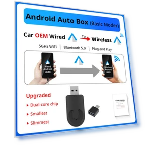 AI Box with Wireless Carplay and Android Auto — Car Essentials, Dream Garage