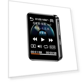 Bluetooth 5.0 MP3 Player with Touch Screen — Portable Media Players, Essager Electronic