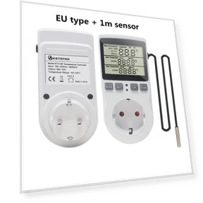 Digital Temperature Controller Thermostat Outlet — Home Climate Control, Ketotek