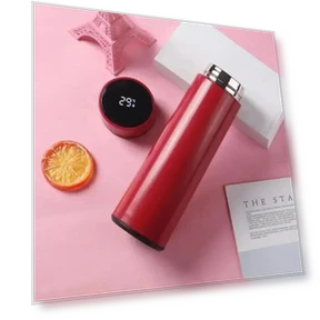 Intelligent Temperature Display Stainless Steel Smart Water Bottle — Beverage Warmers, YuTao Sweetheart
