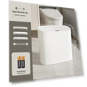Smart Bathroom Sensor Trash Can — Kitchen Cans, Polaris star