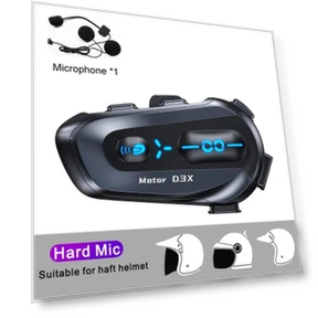 Smart Motorcycle Intercom System — Communication, Motorgo Premium