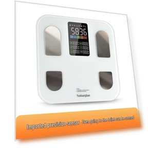 Smart Rechargeable Fitness Scale with Heart Rate and Body Fat Analysis — Body Composition Analysis, Polaris star