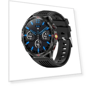 Smart Watch for Men with LED Flashlight, Laser Pointer, Compass, and Sports Tracker — Smartwatches, ESTG