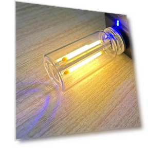 Touch Control LED Edison Bulb Night Light — Night Lights, Dream Garage