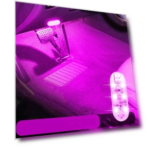 USB Touch Sensor LED Car Interior Light — Light Kit, Dream Garage