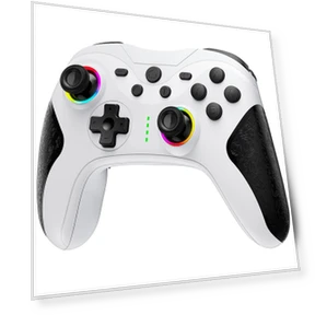 Wireless Bluetooth RGB Controller Switch with Turbo Macro Buttons — Gaming Keyboards, DOKI DOKI MARKET