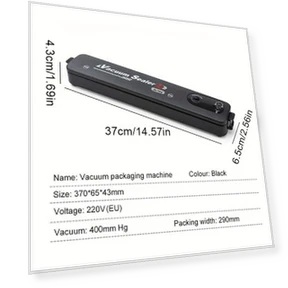 Automatic Air Sealing Mini Vacuum Food Packer — Vacuum Sealers, WTEMPO