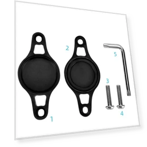 Bike Mount for AirTag — Navigation & GPS Accessories, HdoorLink
