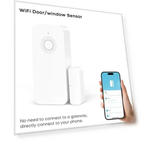 Door and Window Sensor — Smart Home Security, FENO