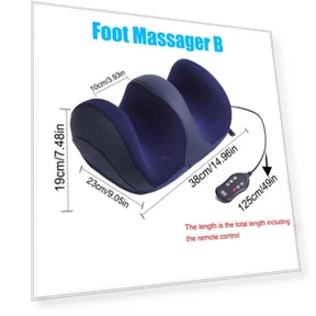 Electric Leg Massager with Smart Heating and Shiatsu Kneading — Back Relief Solutions, Binchi Health Electronics