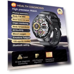High-Precision Health Monitor Smartwatch — Smartwatches, Carrefour